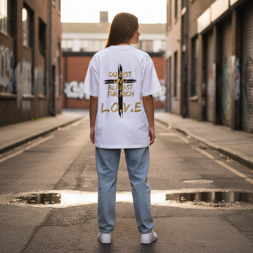 Oversized T-shirt - You are...Love - Backprint